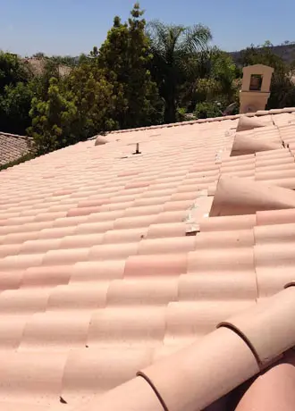 Replaced Cracked Roof Tiles